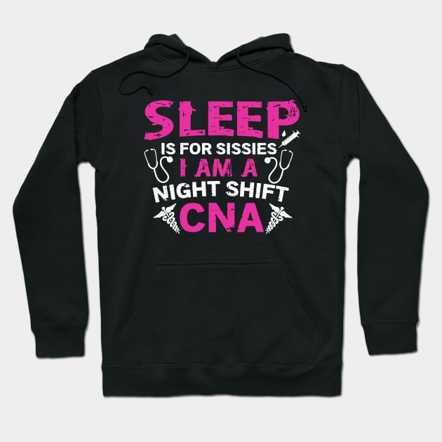 Womens CNA design for Women Hoodie by KuTees